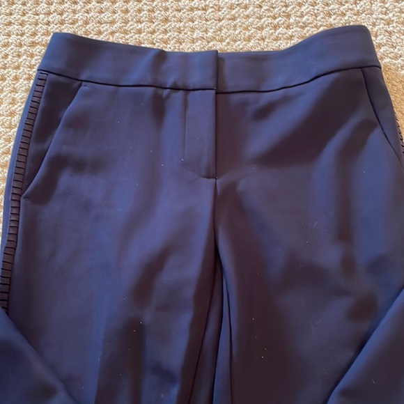 LOFT Marissa tuxedo style pant (ruffle down side) - Picture 4 of 10